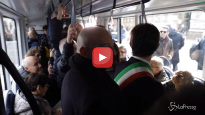 Firenze, Mattarella inaugura la linea T2 della tramvia