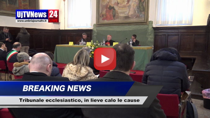 Cause Tribunale ecclesiastico interdiocesano umbro, lieve calo