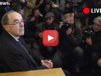 Video del cardinale Barbarin, si dimette al cospetto del Papa