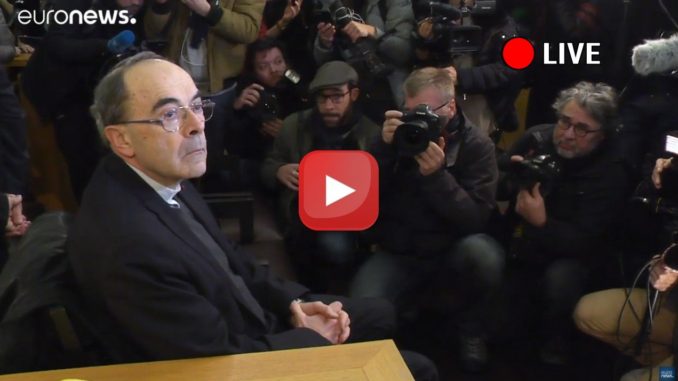 Video del cardinale Barbarin, si dimette al cospetto del Papa
