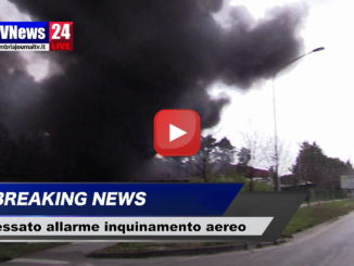 Incendio Biondi Recuperi, cessato l’allarme dell’inquinamento aereo