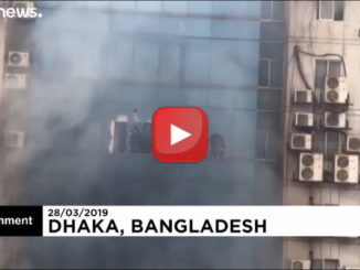 Bangladesh, palazzo in fiamme: almeno 5 morti