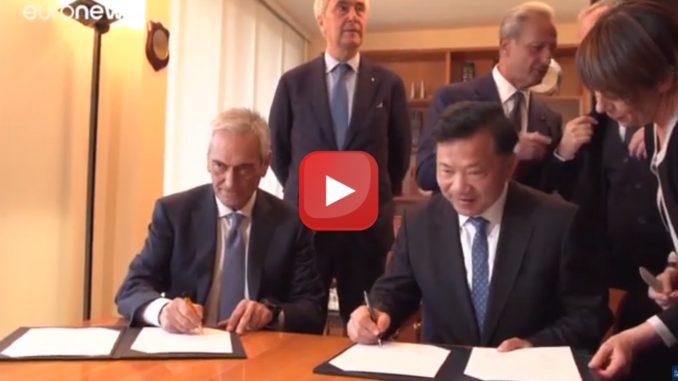 Memorandum Italia Cina anche nel calcio tra Federazione e China Media Group