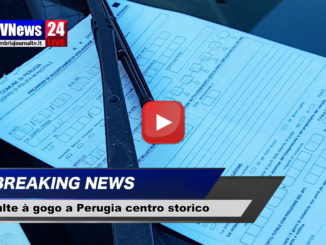 Multe à gogo in centro storico a Perugia, quattro in un solo colpo