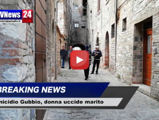 Omicidio nel centro storico di Gubbio, donna uccide il marito a coltellate