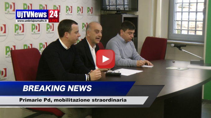 Primarie Pd in Umbria, è tempo di costruire l’alternativa, video