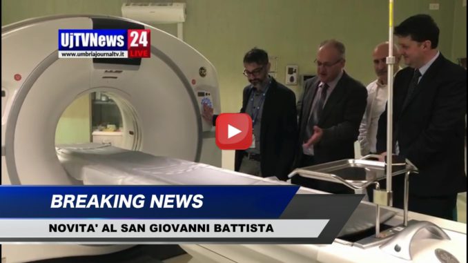 Nuova tac e altre tecnologie inaugurate all'ospedale di Foligno, il video
