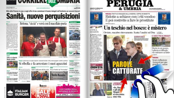 La video rassegna stampa del 27 di aprile 2019 - Ultim'ora inchiesta sanità