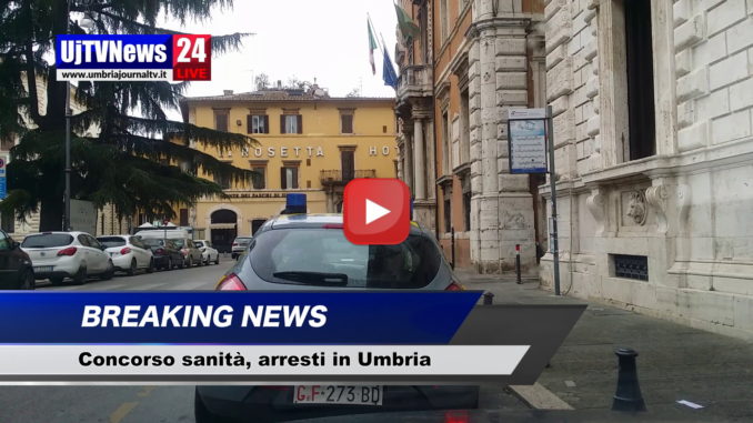 Concorso sanità umbra, arrestati Gianpiero Bocci e Luca Barberini