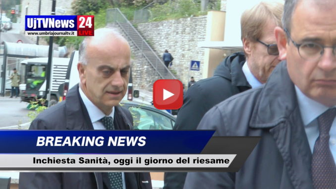 Inchiesta sanità, oggi è giorno del riesame, Bocci al Tribunale