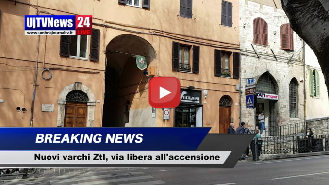 Nuovi varchi Ztl a Perugia, via libera all'accensione