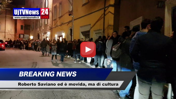 Festival del giornalismo, Roberto Saviano ed è movida, ma di cultura