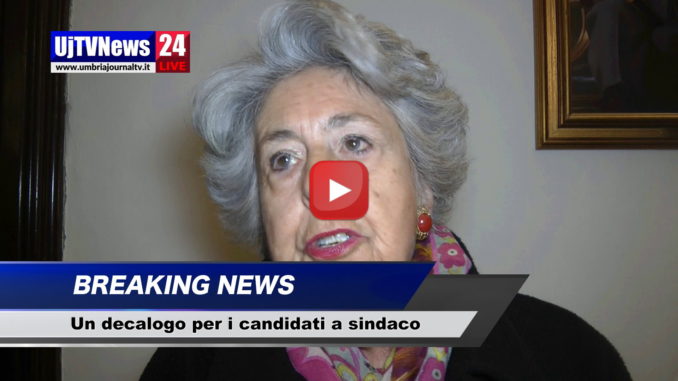 Presentato decalogo ai candidati a sindaco di Perugia