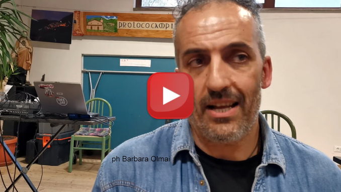 Terremoto, Raccordiamoci, Barbara Olmai intervista Roberto Sbriccoli della Pro Loco Campi