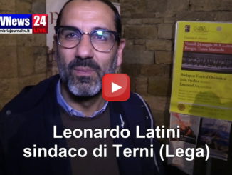 Leonardo Latini, sindaco di Terni, sulla vittoria di Andrea Romizi