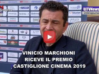 Vinicio Marchioni riceve il premio Castiglione Cinema 2019