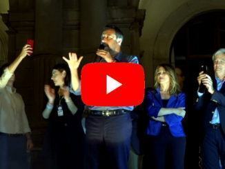 Matteo Salvini a Orvieto per sotenere Roberta Tardani Sindaco