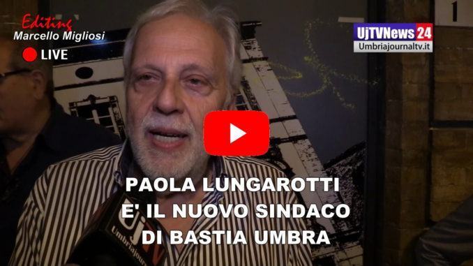 Stefano Ansideri, sindaco uscente di Bastia, intervista dopo vittoria Lungarotti