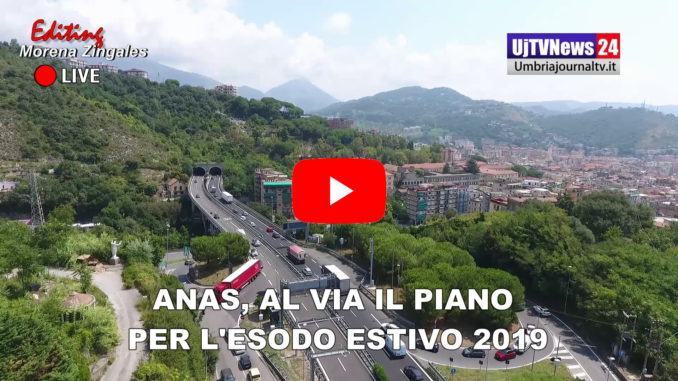 Anas, al via il piano Esodo 2019 sulla rete stradale