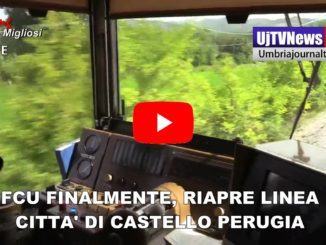 Finalmente riapre la linea ferroviaria Città di Castello Perugia Fcu