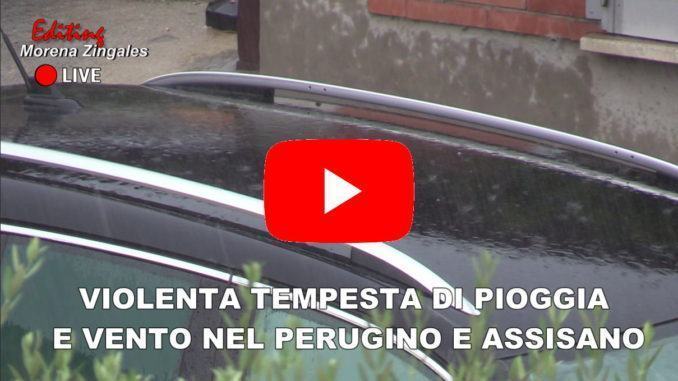 Temporale improvviso nel pomeriggio di sabato, disagi