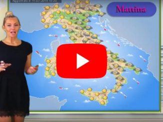 Tempo molto instabile nelle prossime ore, le previsioni meteo per il 13 luglio