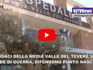 Sindaci della Media valle del Tevere in rivolta, difendono punto nascita