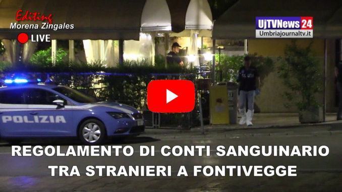 Regolamento di conti sanguinario a Perugia, in via Cortonese