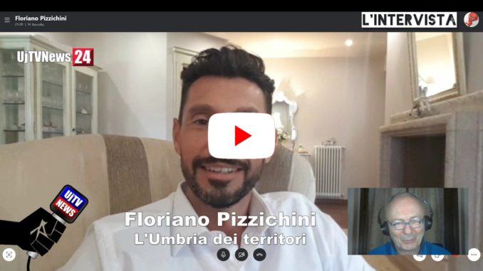 Umbria dei Territori Floriano Pizzichini (Udt) a L'Intervista su Umbria Journal TV