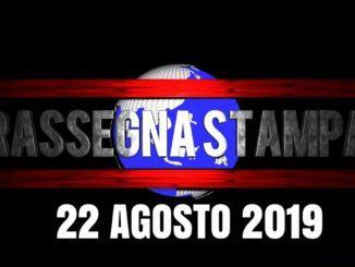 Rassegna stampa dell’Umbria giovedì 22 agosto 2019 UjTV News24 LIVE