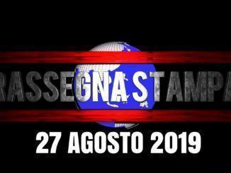 Rassegna stampa dell’Umbria 27 agosto 2019 UjTV News24 LIVE