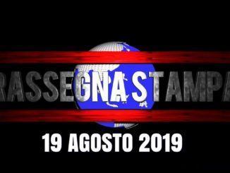 Rassegna stampa dell’Umbria lunedì 19 agosto 2019 UjTV News24 LIVE