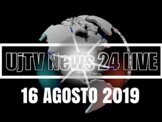 TG edizione della sera 16 agosto 2019 telegiornale dell’Umbria UjTV News24 LIVE