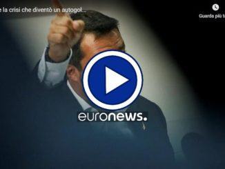 L'Italia e la crisi che diventò un autogol...e vedremo domani come andrà