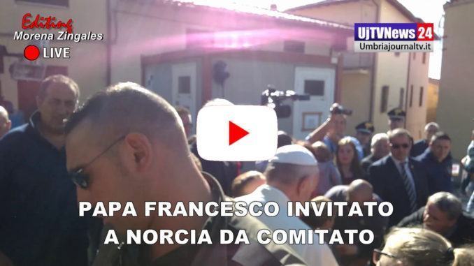 Comitato Pro Basilica identica, Papa venga in visita a Norcia