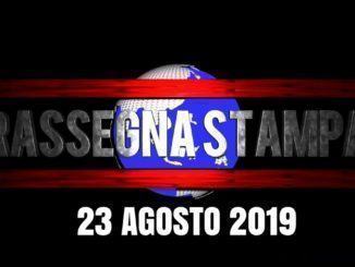 Rassegna stampa dell’Umbria venerdì 23 agosto 2019 UjTV News24 LIVE