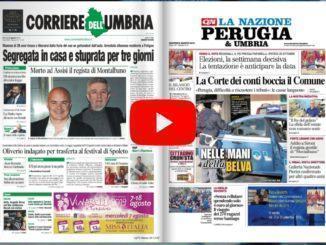 Rassegna stampa dell’Umbria martedì 6 agosto 2019 UjTV News24 LIVE