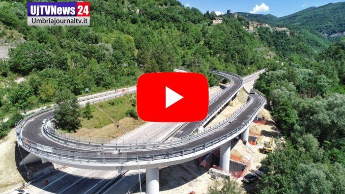 Video della riapertura delle statali tra Umbria e Marche dopo il terremoto
