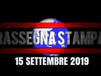 Rassegna stampa dell’Umbria 15 settembre 2019 UjTV News24 LIVE