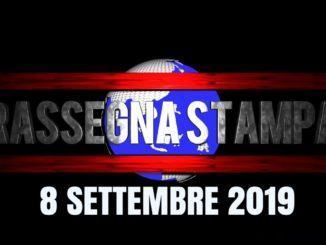 Rassegna stampa dell’Umbria 8 settembre 2019 UjTV News24 LIVE