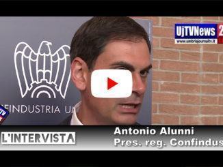 Antonio Alunni, riconfermato presidente di Confindustria Umbria, intervista