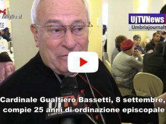 Cardinale Gualtiero Bassetti compie 25 anni di ordinazione episcopale