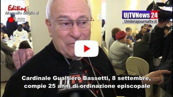 Cardinale Gualtiero Bassetti compie 25 anni di ordinazione episcopale