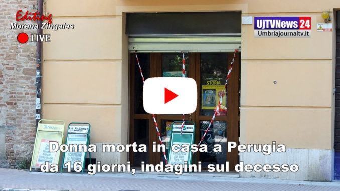 Donna morta in casa a Perugia da 16 giorni, indagini