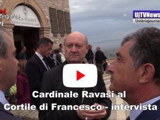 Cardinale Ravasi al Cortile di Francesco - intervista