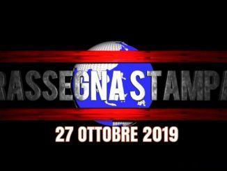 Rassegna stampa dell’Umbria 27 ottobre 2019 UjTV News24 LIVE