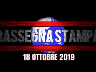 Rassegna stampa dell’Umbria 18 ottobre 2019 UjTV News24 LIVE