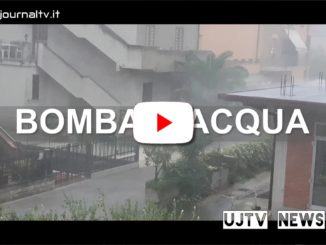 Bomba d'acqua nel Perugino, tuoni, fulmini, grandine e vento | VIDEO