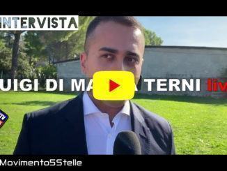 Elezioni Umbria, Di Maio fa visita al mercato settimanale di Terni