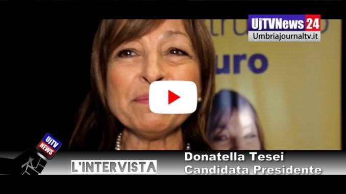 Elezioni Umbria, Presentata lista “Tesei Presidente”, per ridare speranza all’Umbria